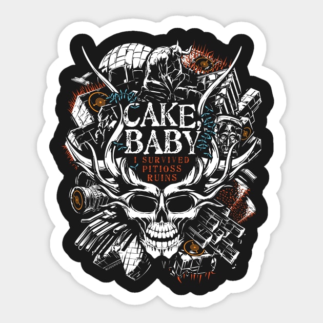 Noctis - Cake baby Sticker by Nijuukoo
